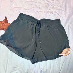 Halara crossover mesh shorts